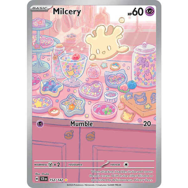 Pokemon Milcery (152) Lightly Played Holofoil