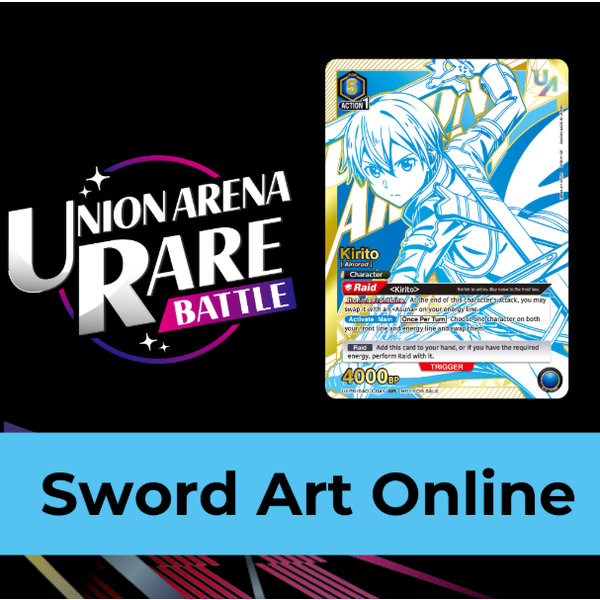 Bandai 7/01/25 Oceanside Union Arena: Sword Art Online Rare Battle Event Tuesday 630 PM