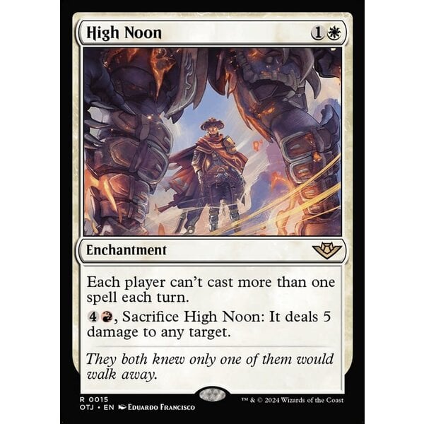 Magic: The Gathering High Noon (015) Lightly Played Foil