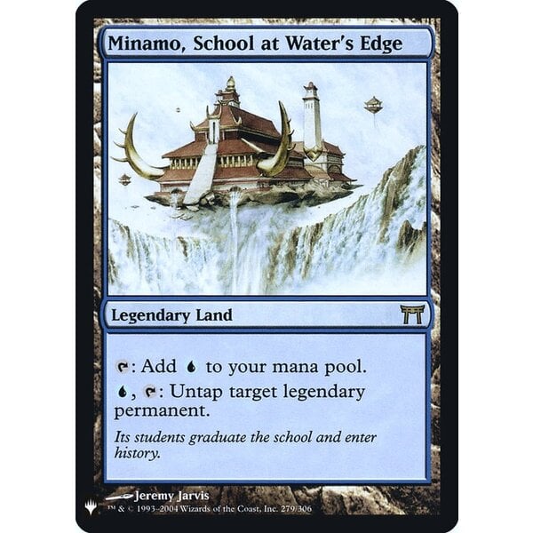 Magic: The Gathering Minamo, School at Water's Edge (The List) (279) Lightly Played Foil