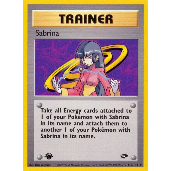Pokemon Sabrina (110) Lightly Played
