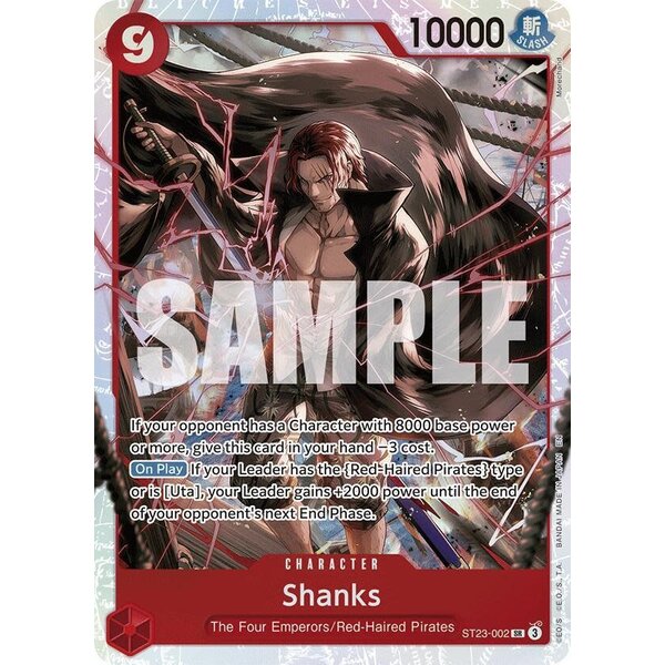Bandai Shanks (ST23-002) Lightly Played