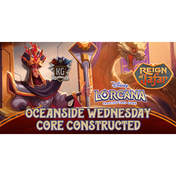Disney Lorcana 7/02/25 Oceanside Wednesday Lorcana Core Constructed 6 PM
