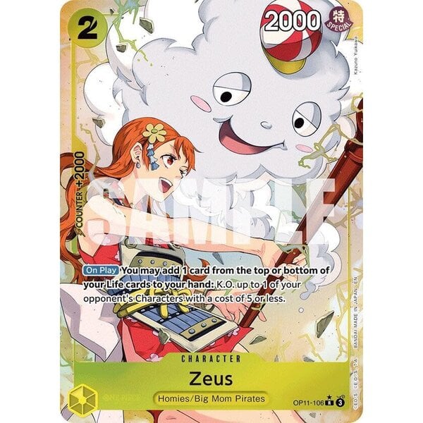 Bandai Zeus (Alternate Art) (106) Lightly Played