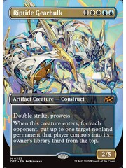 Magic: The Gathering Riptide Gearhulk (Borderless) (353) Lightly Played