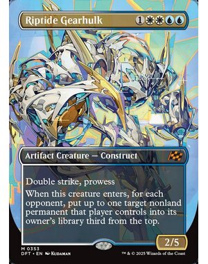 Magic: The Gathering Riptide Gearhulk (Borderless) (353) Lightly Played