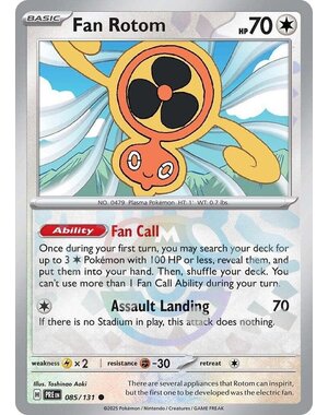 Pokemon Fan Rotom (085) (Master Ball Pattern) Lightly Played