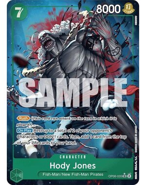 Bandai Hody Jones (Alternate Art) (OP06-035) Near Mint