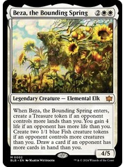 Magic: The Gathering Beza, the Bounding Spring (002) Lightly Played