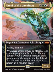 Magic: The Gathering Ureni of the Unwritten (Borderless) (009) Lightly Played Foil