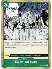 Bandai Electrical Luna (OP08-036) Lightly Played Foil