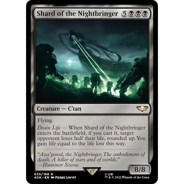 Magic: The Gathering Shard of the Nightbringer (055) Lightly Played