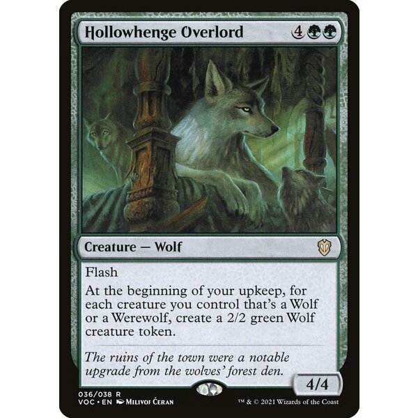 Magic: The Gathering Hollowhenge Overlord (036) Lightly Played