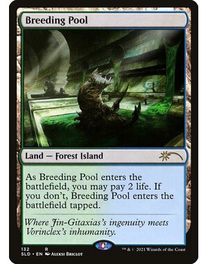 Magic: The Gathering Breeding Pool (132) Lightly Played