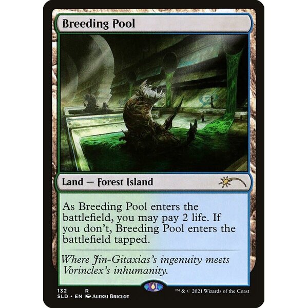 Magic: The Gathering Breeding Pool (132) Lightly Played