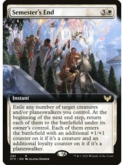 Magic: The Gathering Semester's End (Extended Art) (292) Lightly Played