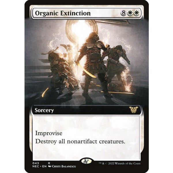 Magic: The Gathering Organic Extinction (Extended Art) (043) Lightly Played