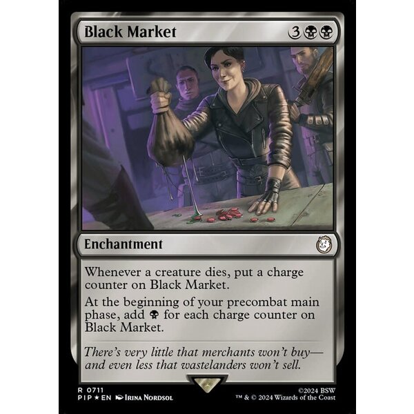 Magic: The Gathering Black Market (183) Lightly Played