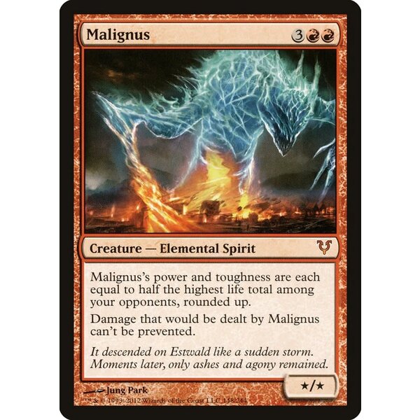 Magic: The Gathering Malignus (148) Lightly Played