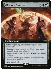 Magic: The Gathering Glorious Sunrise (Extended Art) (388) Lightly Played