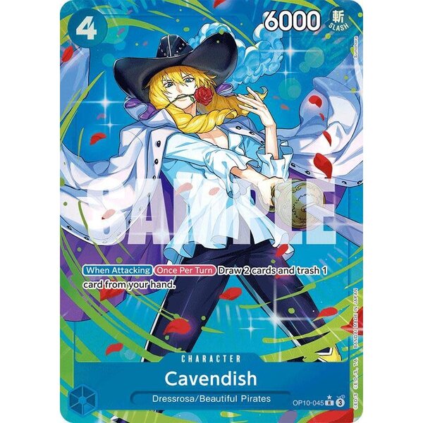 Bandai Cavendish (Parallel) (OP10-045) Lightly Played