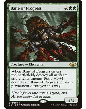 Magic: The Gathering Bane of Progress (003) Lightly Played