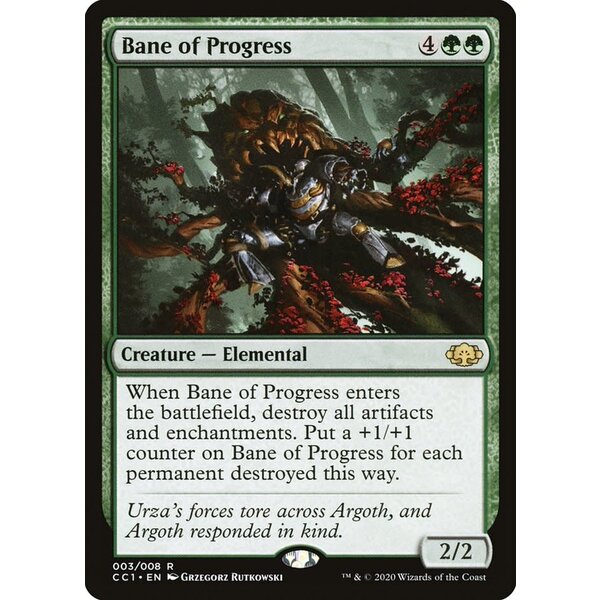 Magic: The Gathering Bane of Progress (003) Lightly Played