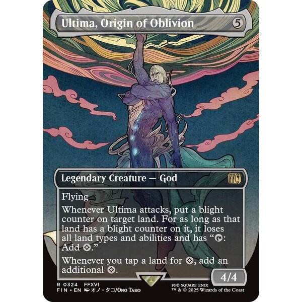 Magic: The Gathering Ultima, Origin of Oblivion (Borderless) (324) Lightly Played Foil