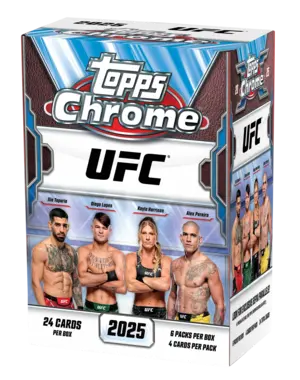 Topps 2025 Topps Chrome UFC Blaster Box
