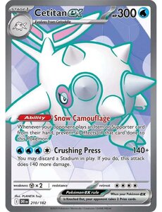 Pokemon Cetitan ex (210) Lightly Played