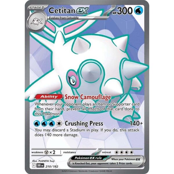 Pokemon Cetitan ex (210) Lightly Played