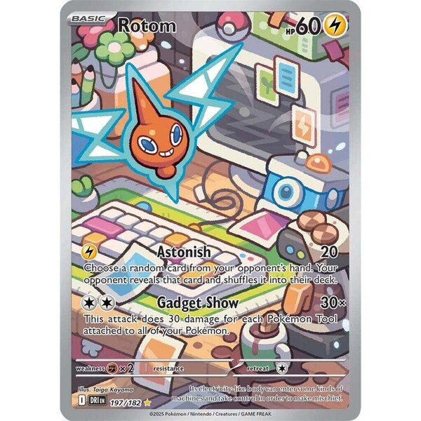 Pokemon Rotom (197) Lightly Played Holofoil