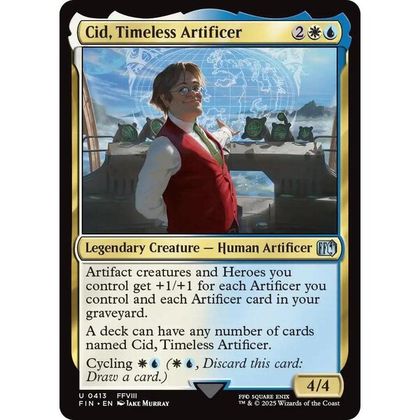 Magic: The Gathering Cid, Timeless Artificer (413) Lightly Played