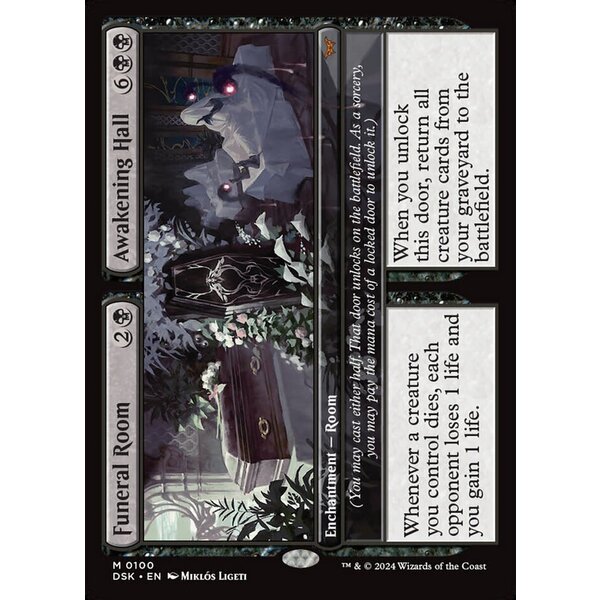 Magic: The Gathering Funeral Room // Awakening Hall (100) Lightly Played