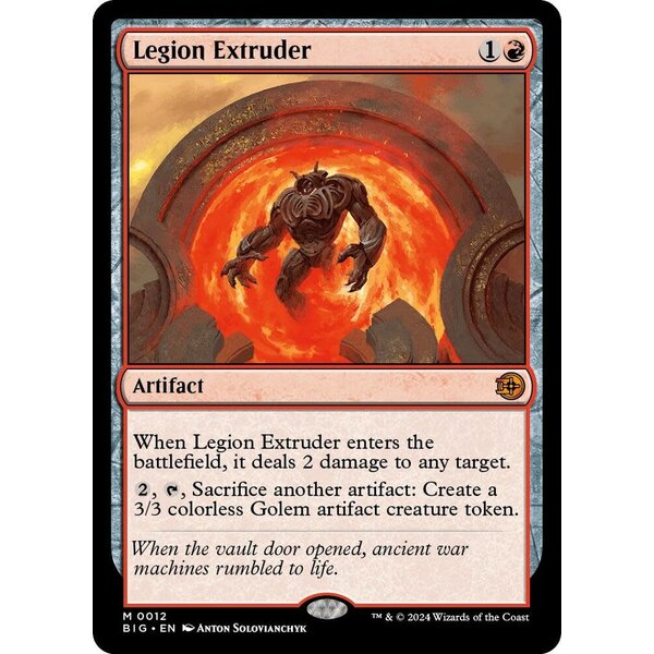 Magic: The Gathering Legion Extruder (012) Lightly Played Foil