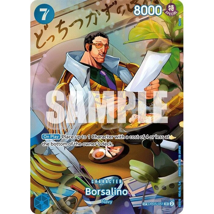 Bandai Borsalino (SP) (OP05-051) Near Mint Foil