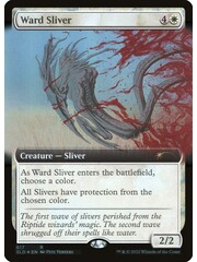 Magic: The Gathering Ward Sliver (Extended Art) (617) Lightly Played Foil