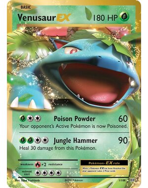 Pokemon Venusaur EX (001) Lightly Played Holofoil