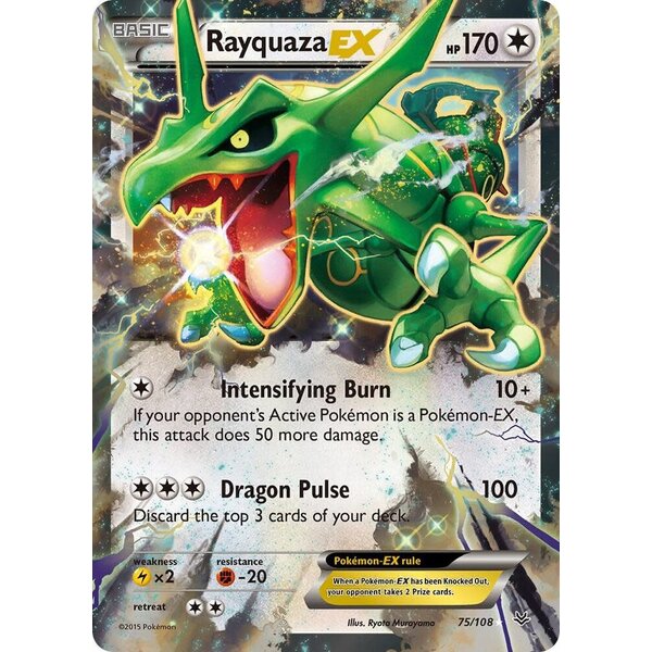 Pokemon Rayquaza EX (075) Lightly Played