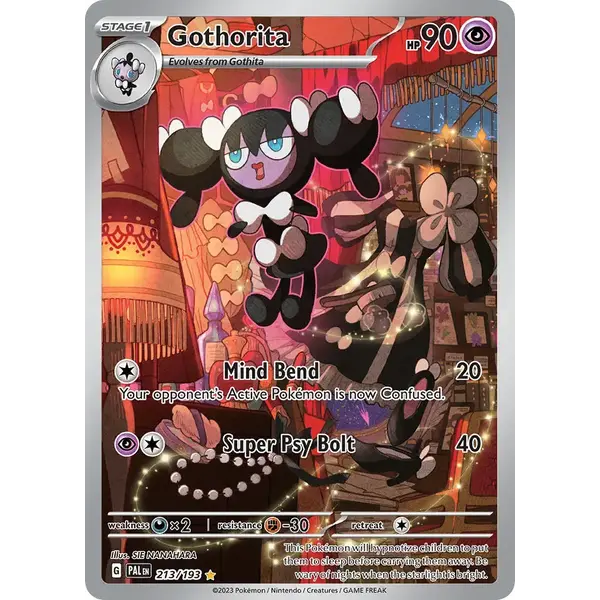 Pokemon Gothorita (213) Lightly Played Holofoil
