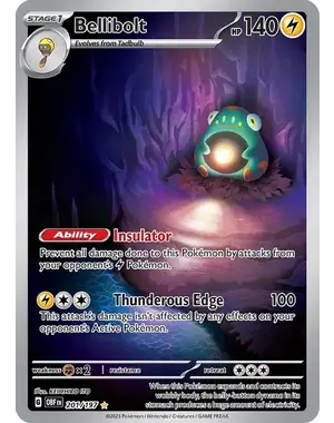 Pokemon Bellibolt (201) Lightly Played Holofoil