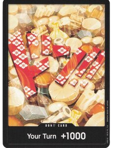 Bandai DON!! Card (Oden) Near Mint Foil