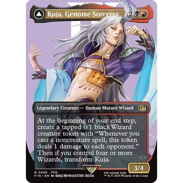 Magic: The Gathering Kuja, Genome Sorcerer (Borderless) (399) Lightly Played