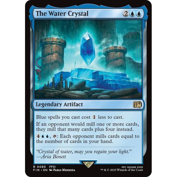Magic: The Gathering The Water Crystal (085) Lightly Played