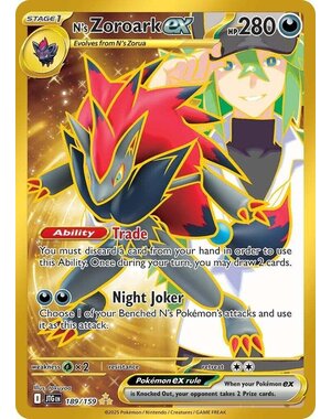 Pokemon N's Zoroark ex (189) Lightly Played Holofoil