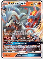 Pokemon Reshiram GX (SM137) Lightly Played Holofoil