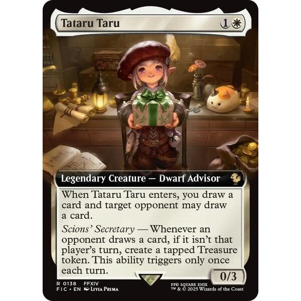 Magic: The Gathering Tataru Taru (Extended Art) (138) Lightly Played