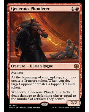 Magic: The Gathering Generous Plunderer (011) Lightly Played