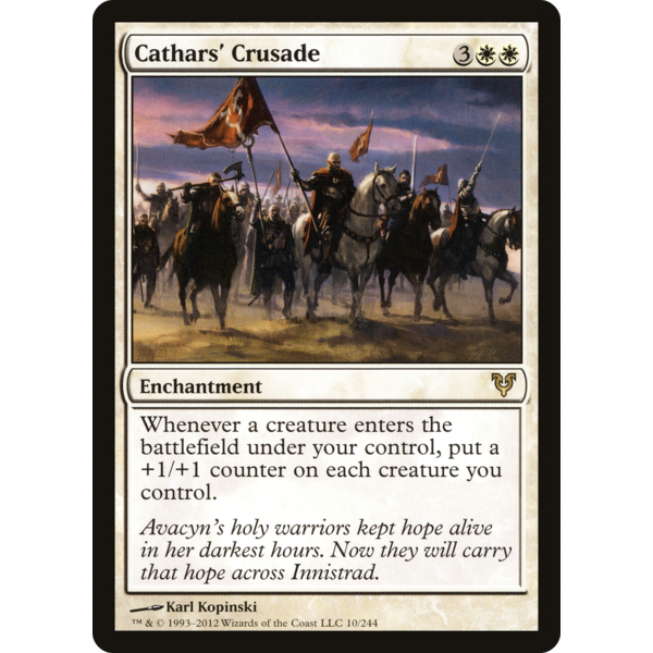 Magic: The Gathering Cathars' Crusade (010) Lightly Played