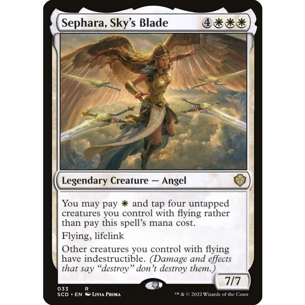 Magic: The Gathering Sephara, Sky's Blade (033) Lightly Played